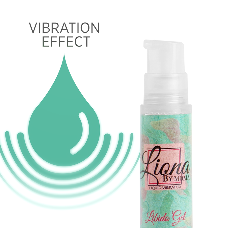 LIONA BY MOMA - FLYTANDE VIBRATOR LIBIDO GEL 6 ML