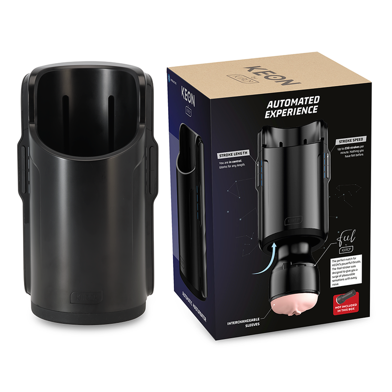 KIIROO - KEON + FEEL NICOLETTE SHEA STROKER + AQUA KVALITETSGLIDMEDEL 50 ML 