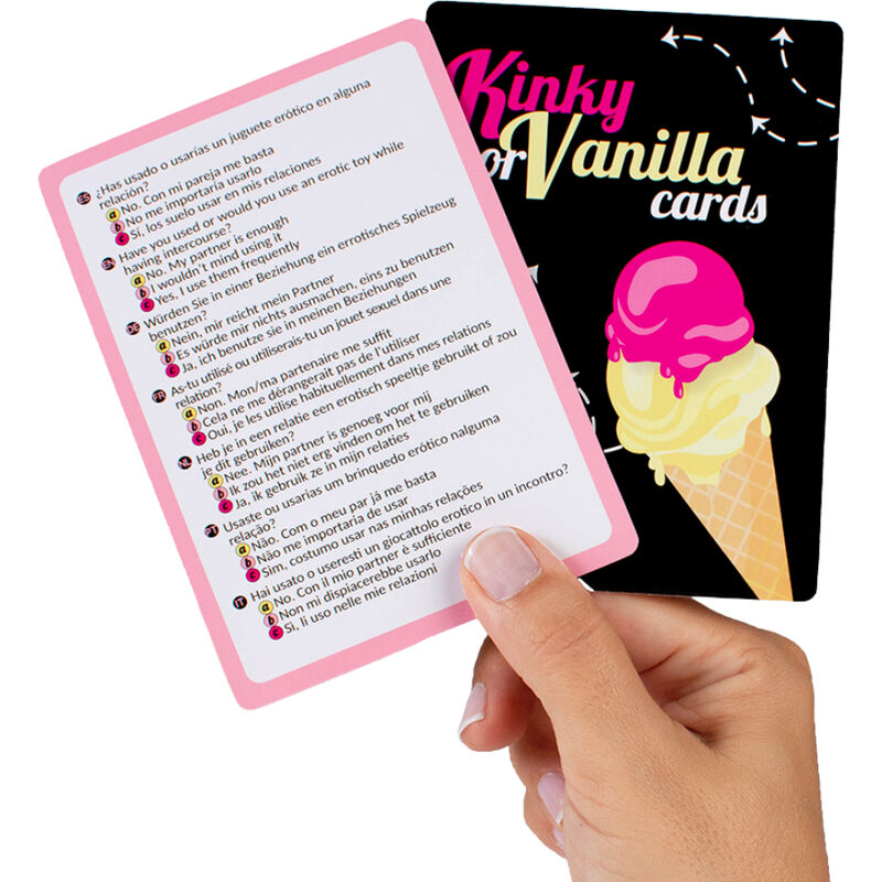 HEMLIGT SPEL - SPEL KINKY ELLER VANILJ /ES/EN/FR/DE/IT/PT/NL/