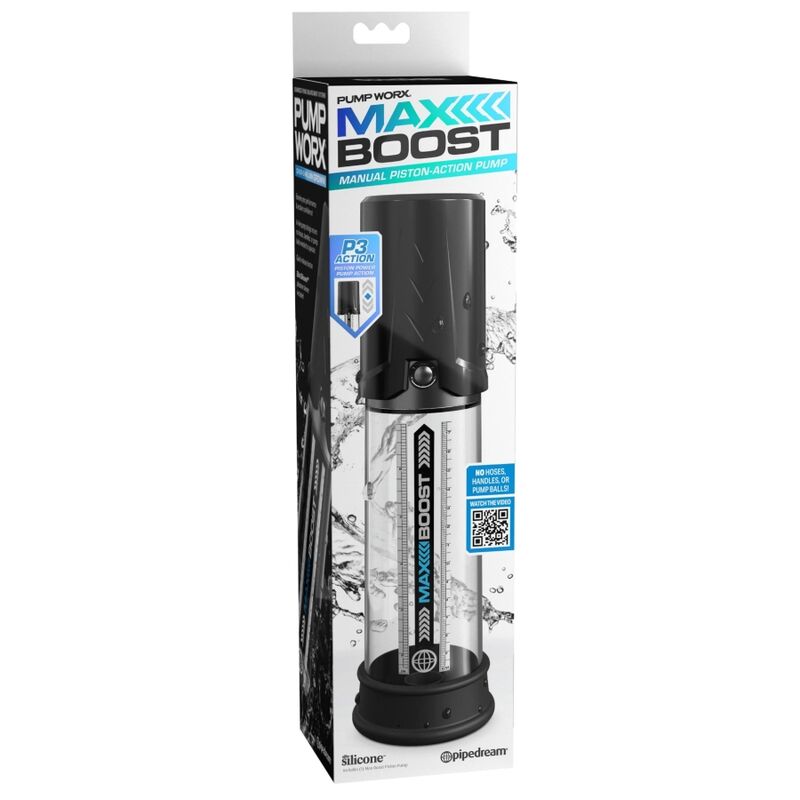 PUMP WORX - MAX BOOST SVART