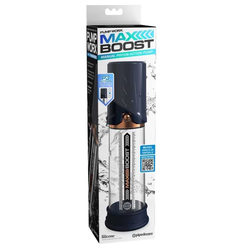 PUMP WORX - MAX BOOST BLÅ