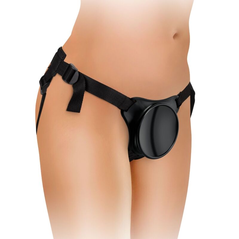 KING COCK - ELITE JUSTERBAR SELE MED DILDO 15,2 CM FÖR NYBÖRJARE