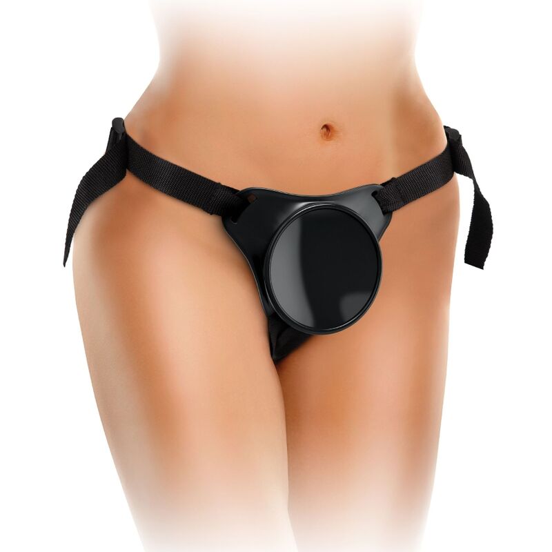 KING COCK - ELITE JUSTERBAR SELE MED DILDO 15,2 CM FÖR NYBÖRJARE