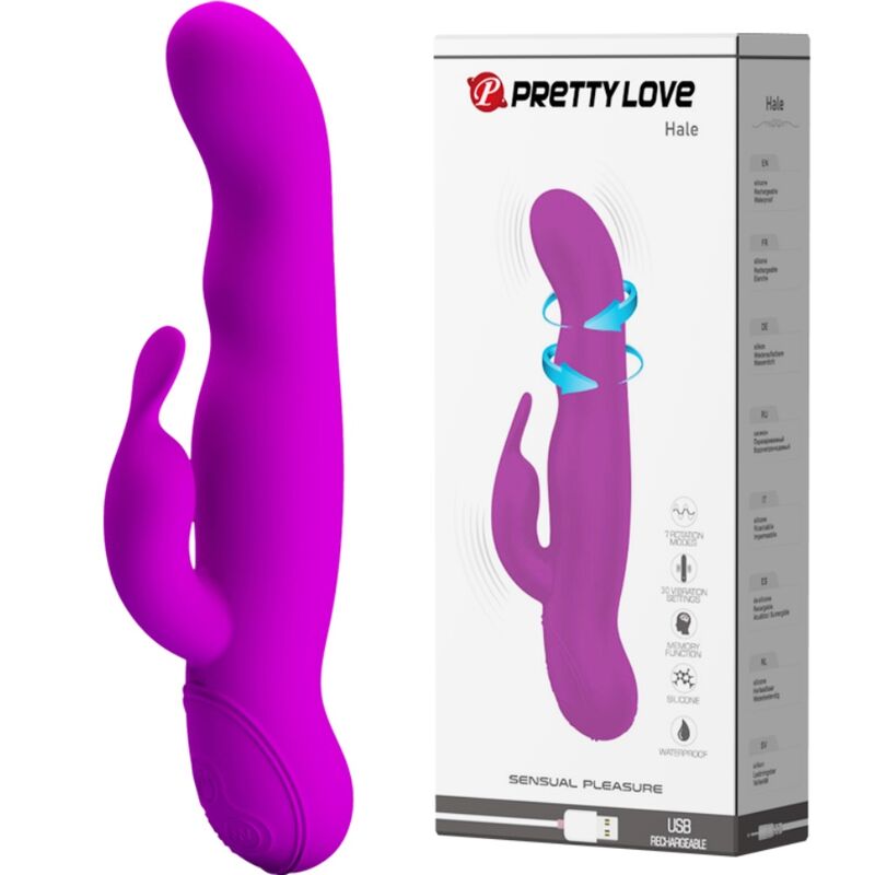 PRETTY LOVE - HÖGKLASSIG HALE LILAC ROTATOR