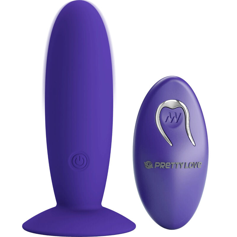 PRETTY LOVE - YOUTH PLUG ANALVIBRATOR FJÄRRKONTROLL VIOLETT