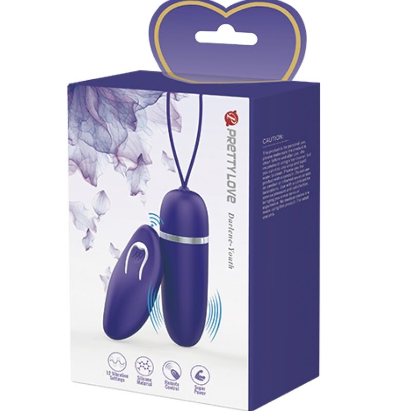PRETTY LOVE - DARLENE YOUTH VIOLETT MINI VIBRERINGSKULA