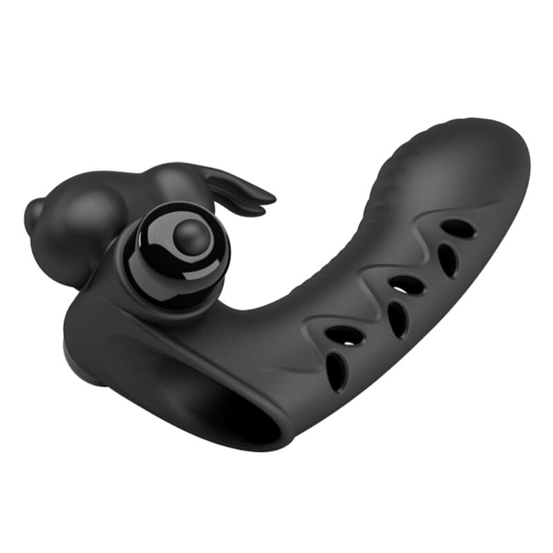 PRETTY LOVE - VANCE BLACK RABBIT VIBRATOR FINGERSKYDD