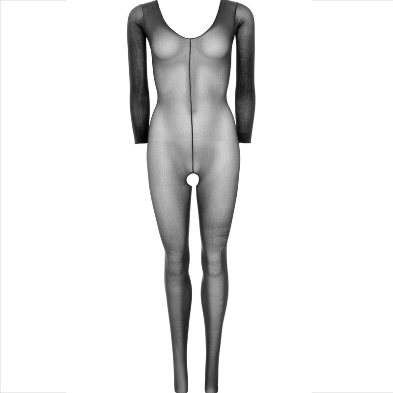 LEG AVENUE - BODYSTOCKING LÅNGÄRMAD SVART