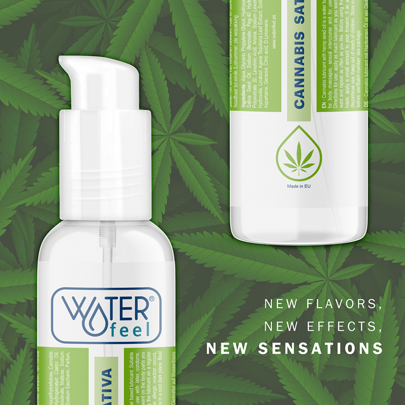 WATERFEEL - CANNABIS GLIDMEDEL 150 ML