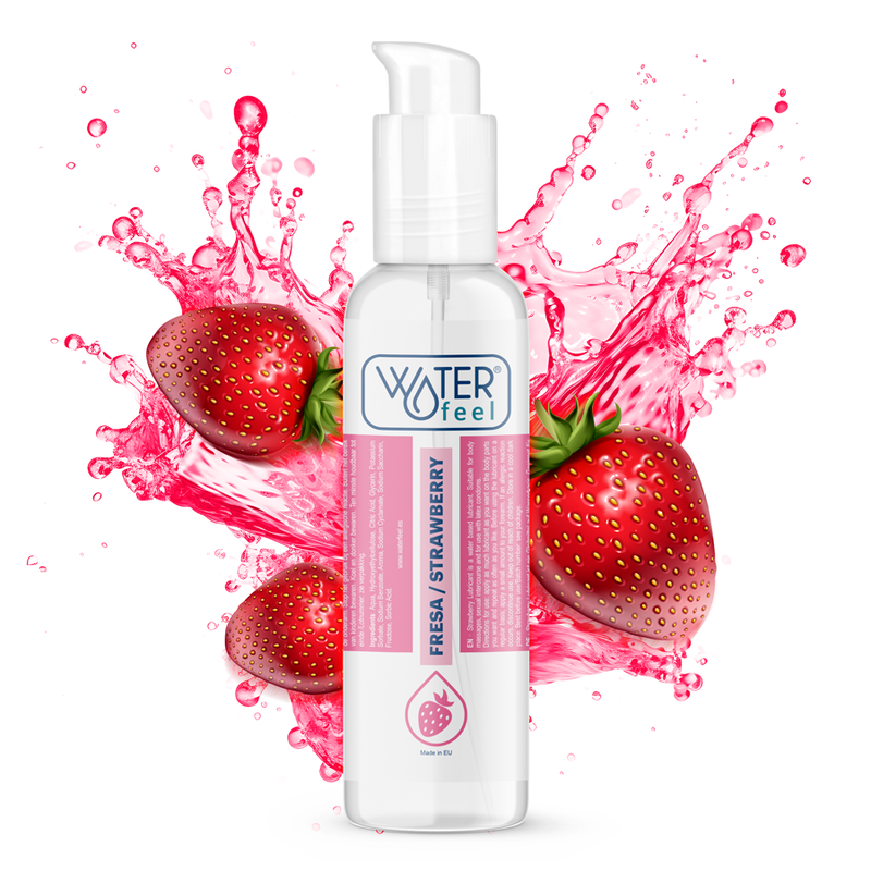 WATERFEEL - JORDGUBBSVATTENBASERAT GLIDMEDEL 175 ML