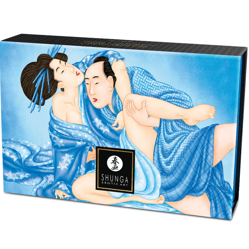 SHUNGA - KIT MED ÄTBART KOKOS-MASSAGEPULVER