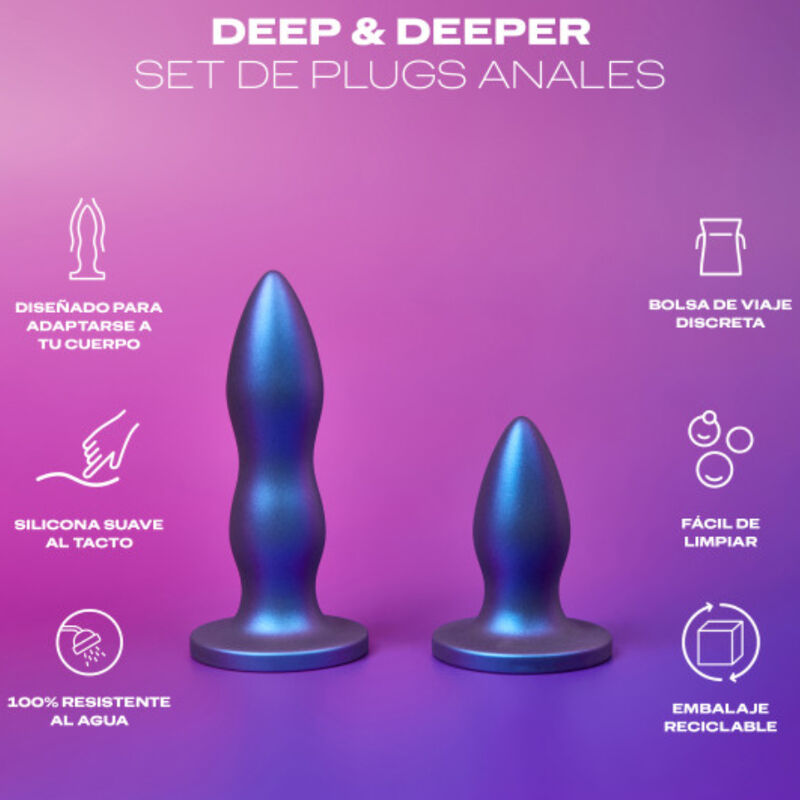DUREX - LEKSAKSET ANALPLUGG DJUPT &amp; DJUPARE