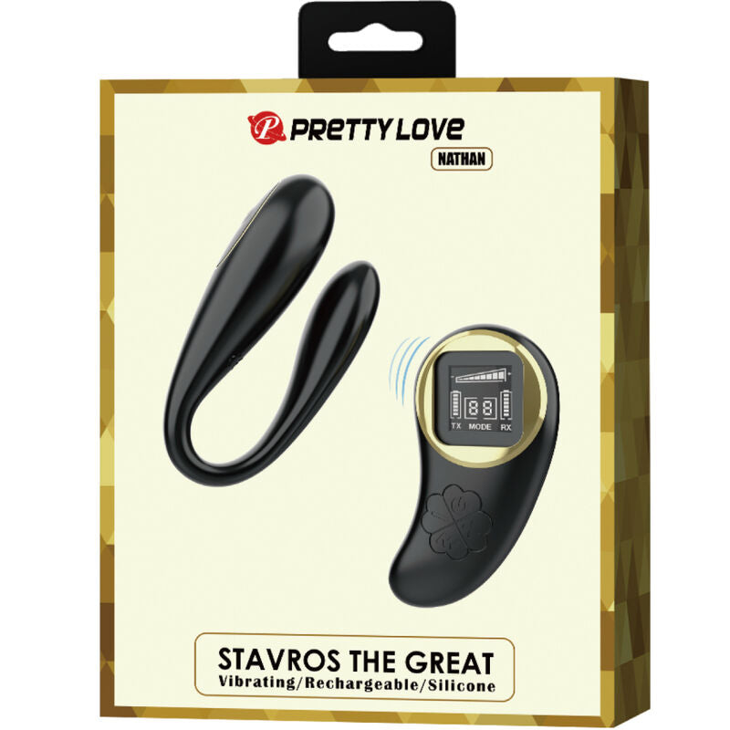 PRETTY LOVE - NATHAN DUBBEL NJUTNINGSVIBRATOR FJÄRRKONTROLL