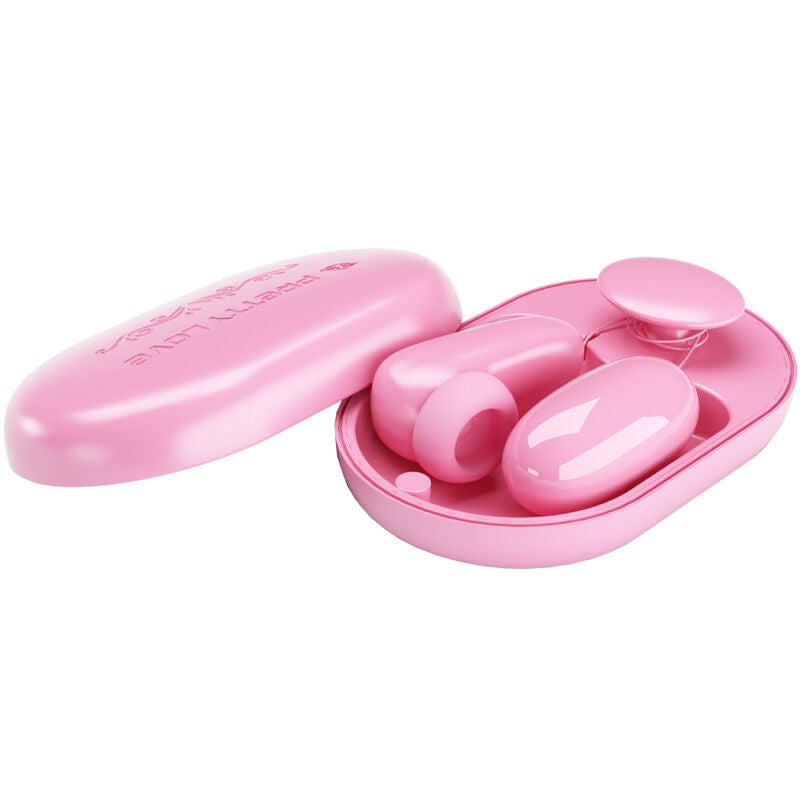 PRETTY LOVE - MAGIC BOX VIBRERANDE KULA &amp; ROSA STIMULATOR