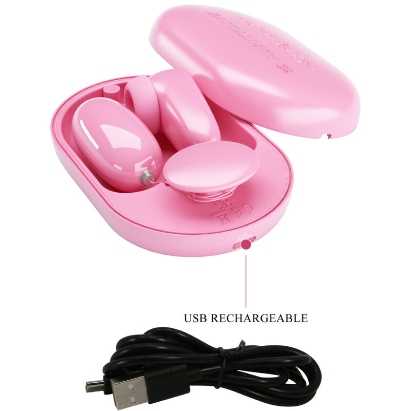 PRETTY LOVE - MAGIC BOX VIBRERANDE KULA &amp; ROSA STIMULATOR