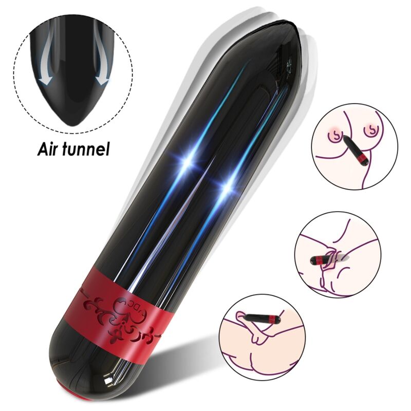 ARMONY - ROCKET VIBRATOR KULA FJÄRRKONTROLL SVART