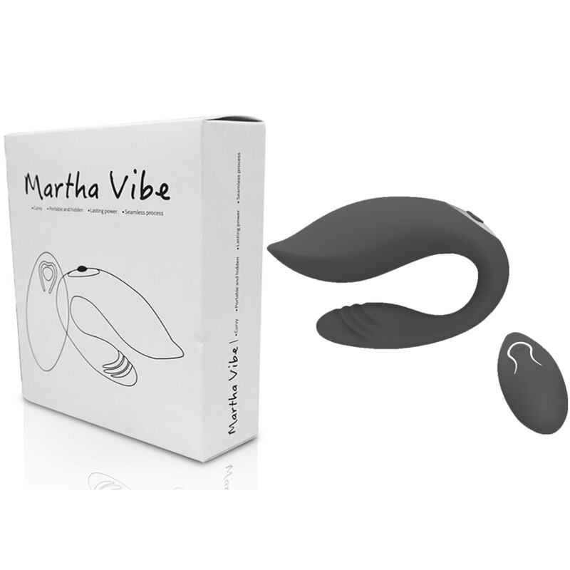 ARMONY - MARTHA VIBRATOR FÖR PAR SVART FJÄRRKONTROLL