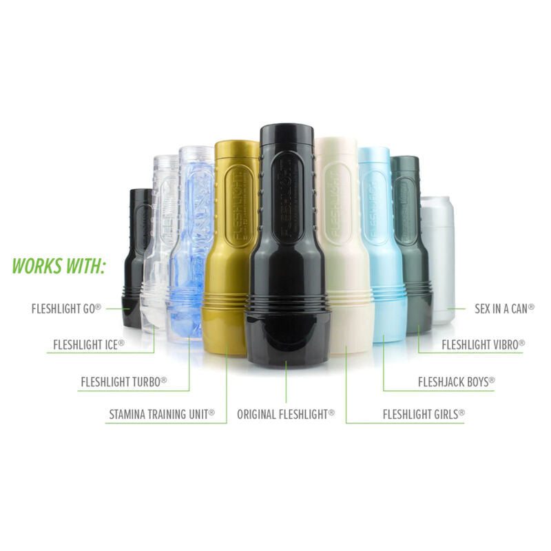 FLESHLIGHT - HÖSTKRÄM MED TEXTUR I VAGINA + UNIVERSAL LANCERING + GLIDMEDEL AV AQUA-KVALITET 50 ML