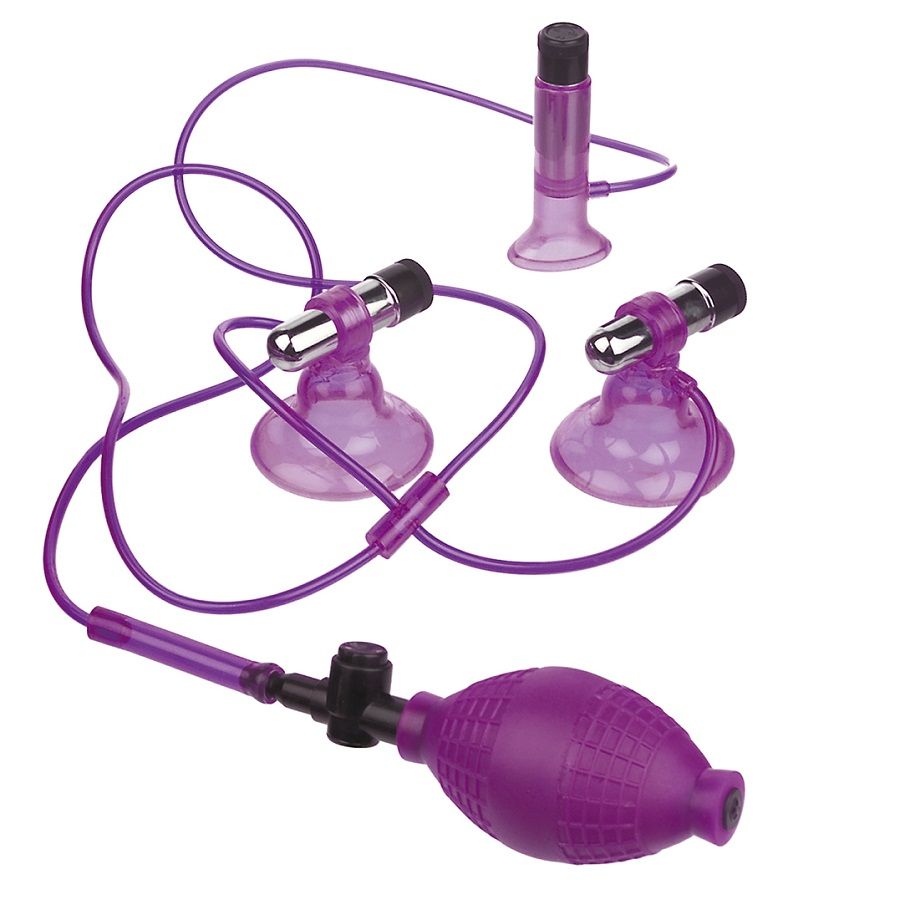 FETISH FANTASY SERIE - TRIPPEL STIMULERANDE VÅGVIBRATOR