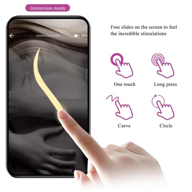 PRETTY LOVE - JAYLEEN VIBRATOR APP FJÄRRKONTROLL LILA