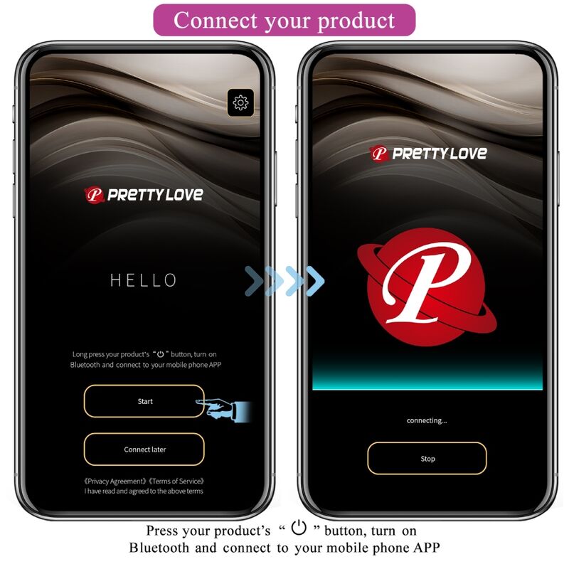 PRETTY LOVE - JAYLEEN VIBRATOR APP FJÄRRKONTROLL LILA
