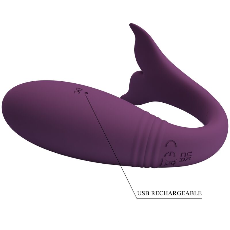 PRETTY LOVE - JAYLEEN VIBRATOR APP FJÄRRKONTROLL LILA