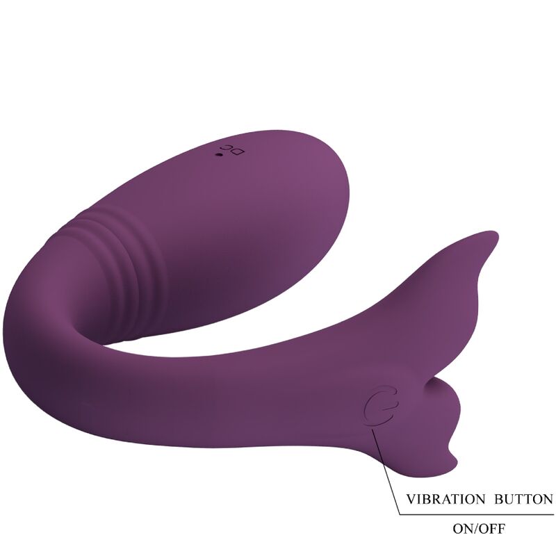 PRETTY LOVE - JAYLEEN VIBRATOR APP FJÄRRKONTROLL LILA