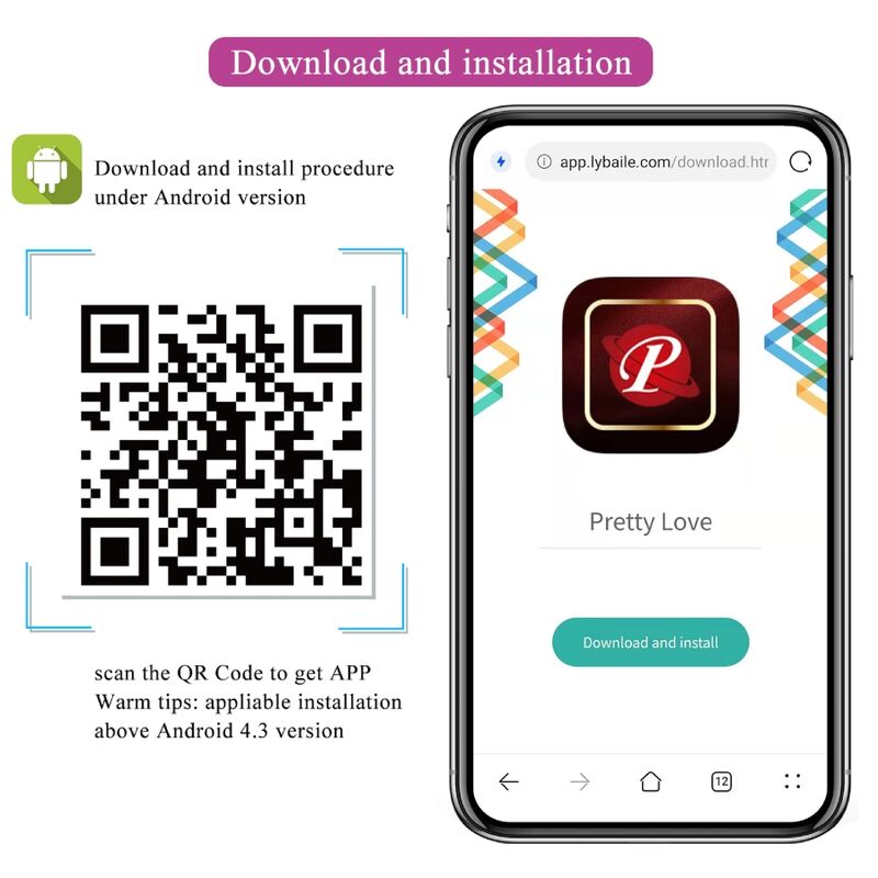 PRETTY LOVE - JEFFERSON APP-STYRD ANALPLUGG LILA