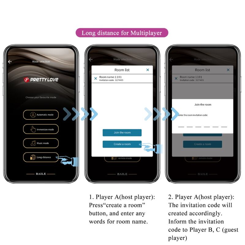 PRETTY LOVE - JEFFERSON APP-STYRD ANALPLUGG LILA