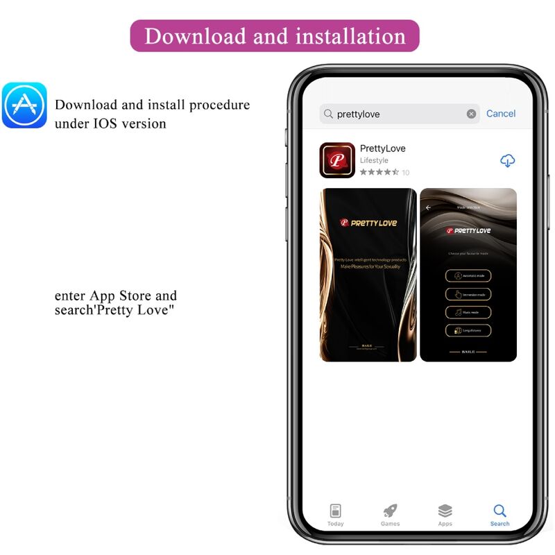 VACKER KÄRLEK - ABNER APP LILA