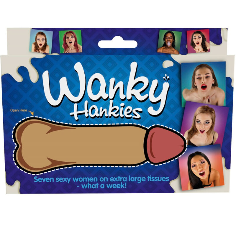 SPENCER &amp; FLEETWOOD - WANKY NÄSKULADER 7 EXTRA STORA DAMNÄSDUKAAR