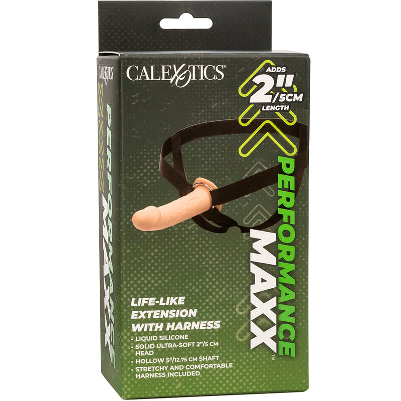 CALEXOTICS - PERFORMANCE MAXX LIVSLIK FÖRLÄNGNING MED SELE LJUS HUD