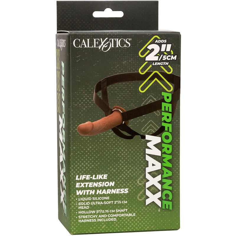 CALEXOTICS - PERFORMANCE MAXX LIVSLIK FÖRLÄNGNING MED SELE BRUN HUD