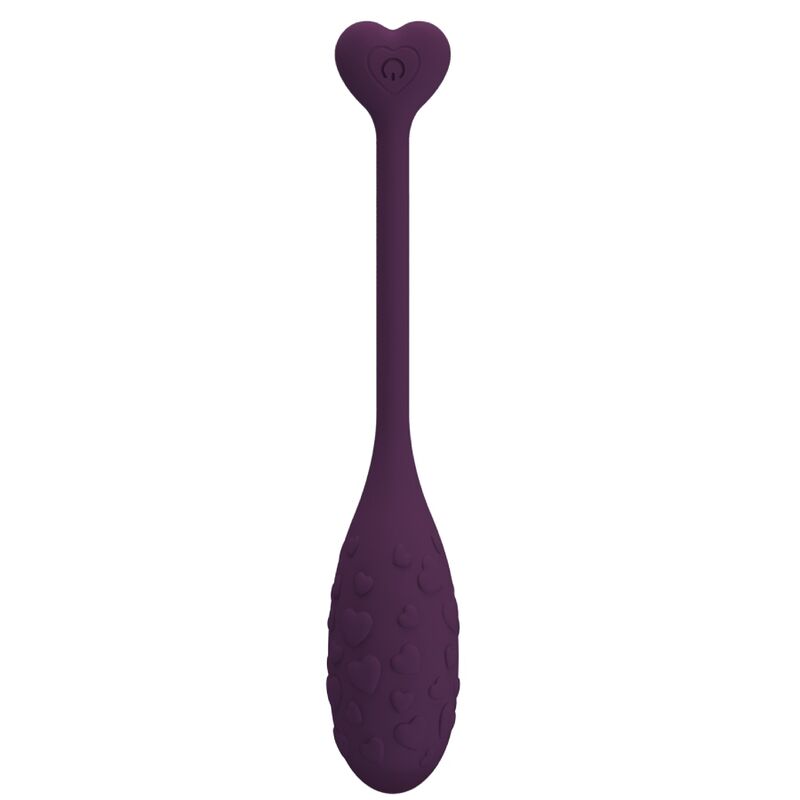 PRETTY LOVE - APP-STYRD VIBRERANDE ÄGG MED FISHERMAN-APP LILA