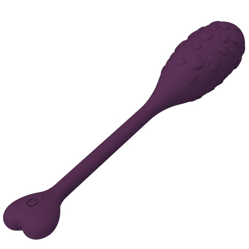 PRETTY LOVE - APP-STYRD VIBRERANDE ÄGG MED FISHERMAN-APP LILA