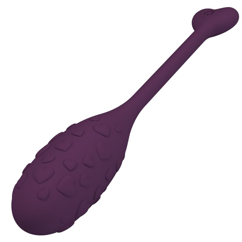 PRETTY LOVE - APP-STYRD VIBRERANDE ÄGG MED FISHERMAN-APP LILA