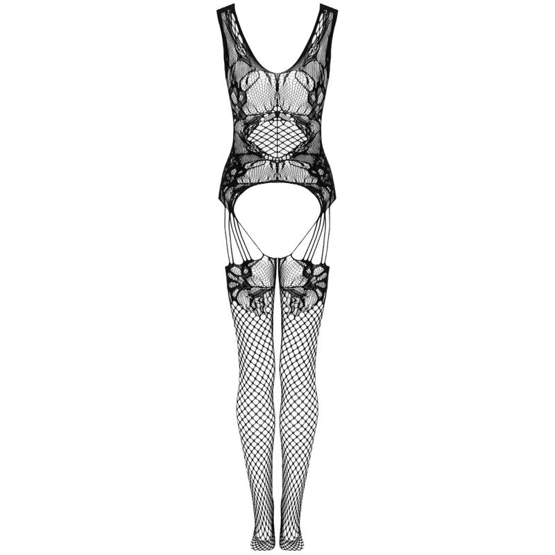 LIVCO KORSETTIMODE - JULOVE BODYSTOCKING SVART EN STORLEK