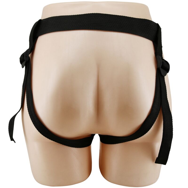 PRETTY LOVE - MAVIS HARNESS UNIVERSAL TROSOR MED DILDO 19 CM NATURLIG