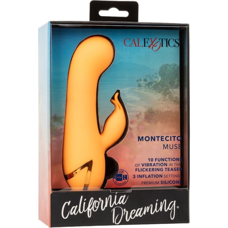 CALEXOTICS - MONTECITO MUSE VIBRATOR KANIN ORANGE FRÅN CALIFORNIA DREAMING