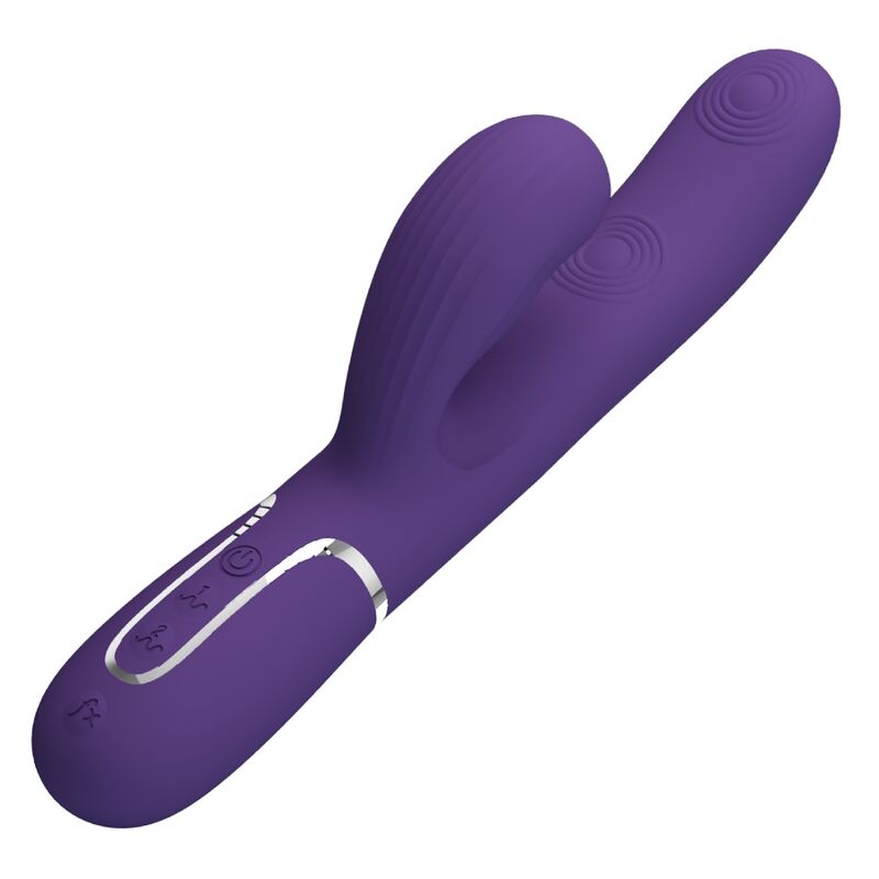 PRETTY LOVE - PERLITA G-PUNKTSVIBRATOR 3 I 1 MULTIFUNKTION LILA