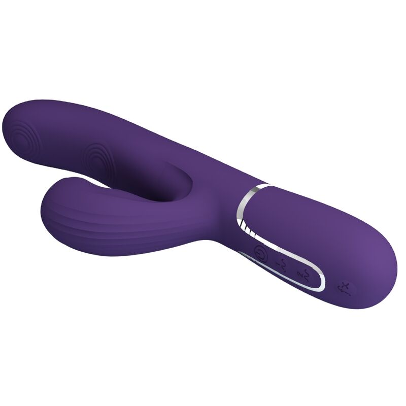 PRETTY LOVE - PERLITA G-PUNKTSVIBRATOR 3 I 1 MULTIFUNKTION LILA