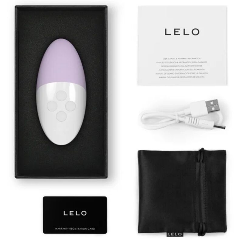 LELO - SIRI 3 KLITORISMASSAGERE LUGN LAVENDEL