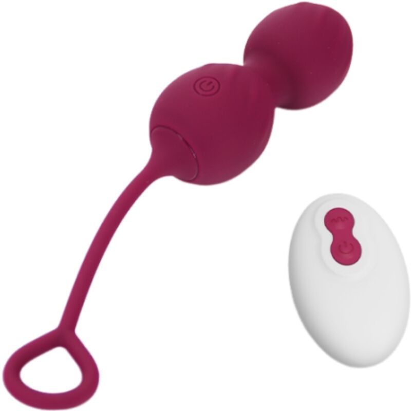 ARMONY - BLOSSOMS VAGINAL HANTEVIBRATION FJÄRRKONTROLL 10 VIBRATIONER MÖRKRÖD