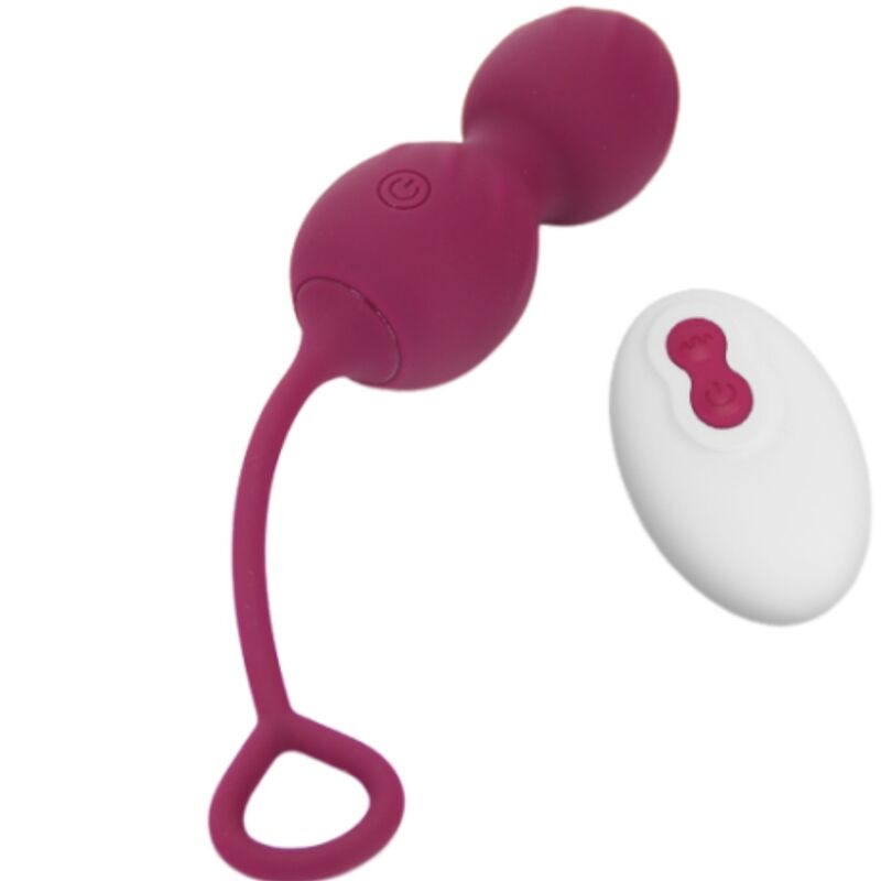 ARMONY - BLOSSOMS VAGINAL HANTEVIBRATION FJÄRRKONTROLL 10 VIBRATIONER MÖRKRÖD