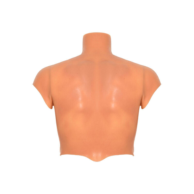 HIDDEN DESIRE - ALTER EGO SILIKONTRYCK MED HERRTORSO I SILIKON MED ABS-KÖTT