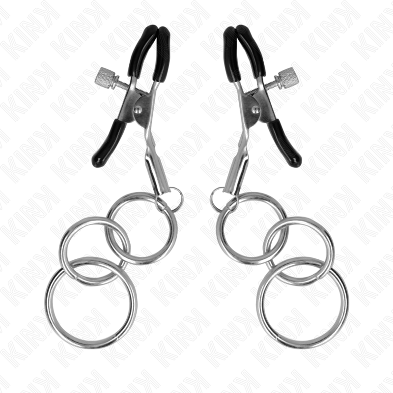 KINK - 3 O-RINGAR NIPPELKLÄMMA 6 CM