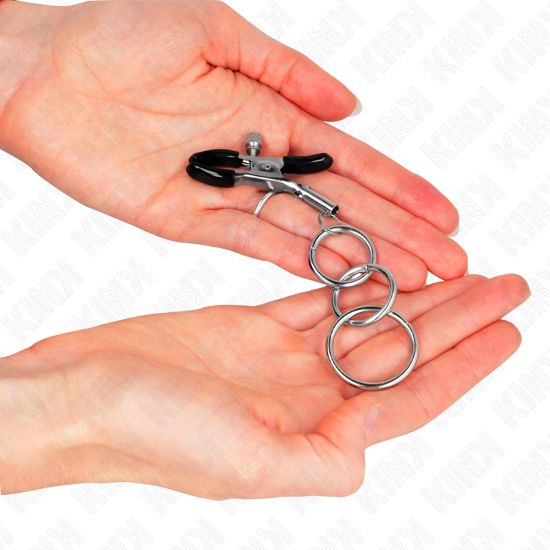KINK - 3 O-RINGAR NIPPELKLÄMMA 6 CM