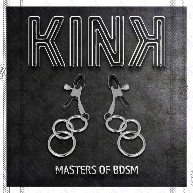 KINK - 3 O-RINGAR NIPPELKLÄMMA 6 CM