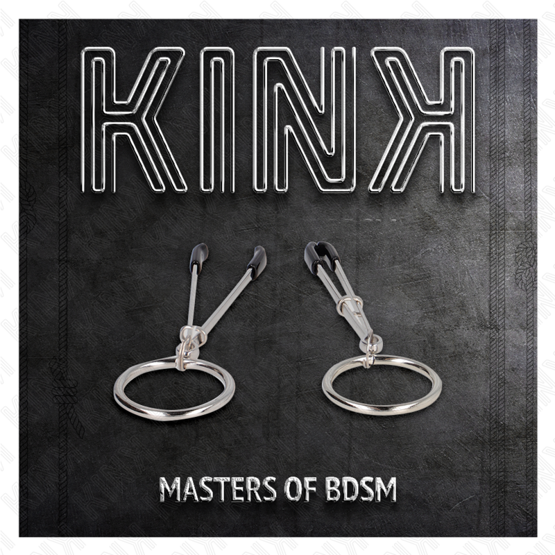 KINK - TUNN NIPPELKLÄMMA MED O-RING 7 CM