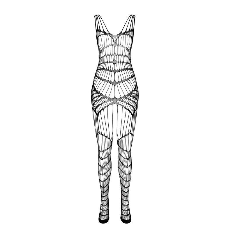 PASSION - BS 102 BODYSTOCKING RÖD EN STORLEK